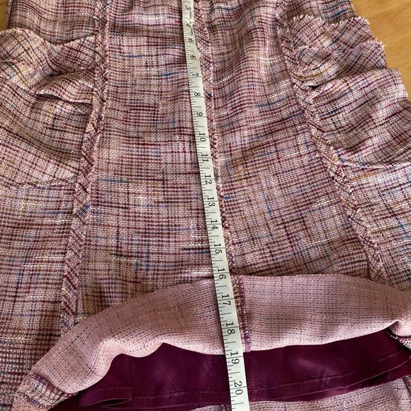 To the Max Pink Tweed A-Line Skirt - Picture 11 of 13